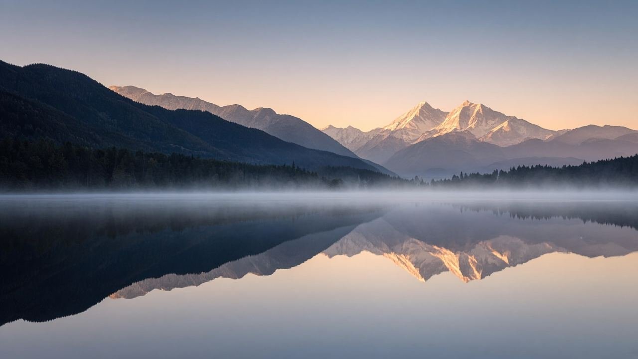 A calm lake